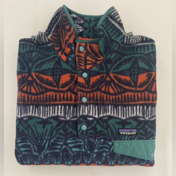 Patagonia Synchilla Fleece Pullover Men's Size L Tradewinds Big Stone Blue - Picture 16 of 16